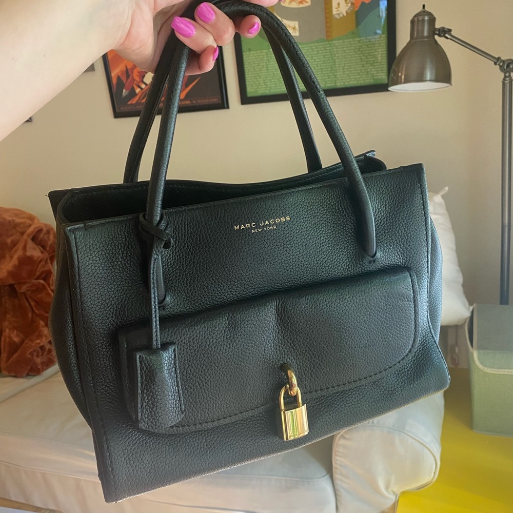 Marc Jacobs Leather Top Handle Satchel